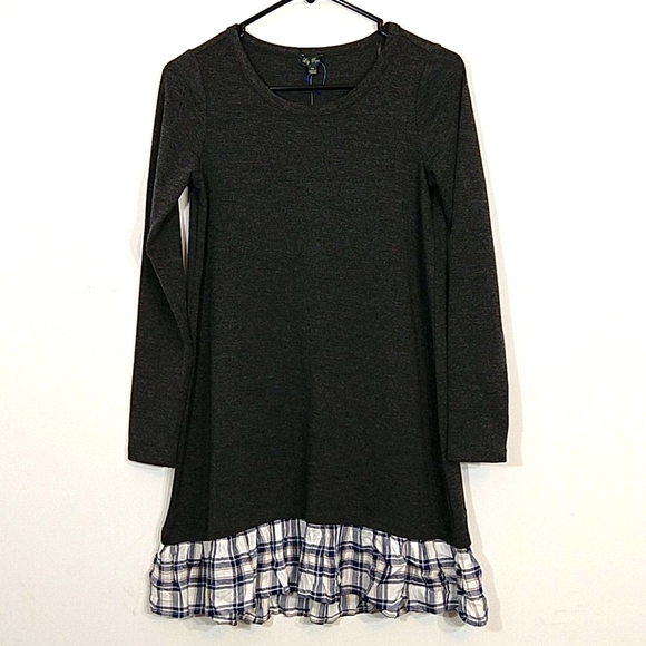 Lily Rose long sleeve gray sweater top sz XS - Picture 2 of 8